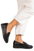 MOCASINI NEGRI PIELE NATURALA QSPL783