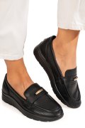 MOCASINI NEGRI PIELE NATURALA QSPL783