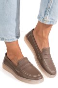 MOCASINI KHAKI PIELE NATURALA 3SP701