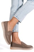 MOCASINI KHAKI PIELE NATURALA 3SP701
