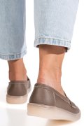 MOCASINI KHAKI PIELE NATURALA 3SP701