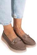 MOCASINI KHAKI PIELE NATURALA 3SP702
