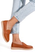 MOCASINI CAMEL PIELE NATURALA 3SP701
