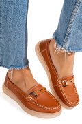 MOCASINI CAMEL PIELE NATURALA 3SP702