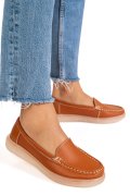MOCASINI CAMEL PIELE NATURALA 3SP700
