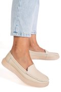 MOCASINI BEJ PIELE NATURLA 3SP700