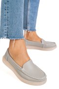 MOCASINI GRI PIELE NATURLA 3SP700