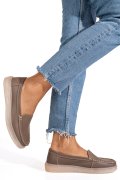 MOCASINI KHAKI PIELE NATURLA 3SP700