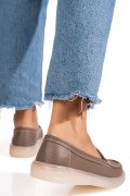 MOCASINI KHAKI PIELE NATURLA 3SP700