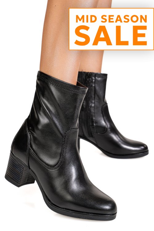 Ghete negre piele naturala wsph70h17