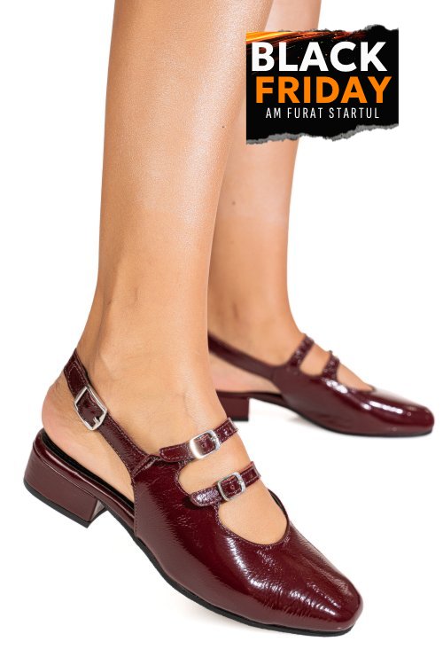 Pantofi visinii piele naturala es77m8962