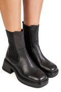 GHETE NEGRE PIELE NATURALA EM10026