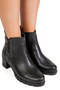 GHETE NEGRE PIELE NATURALA 1SP56