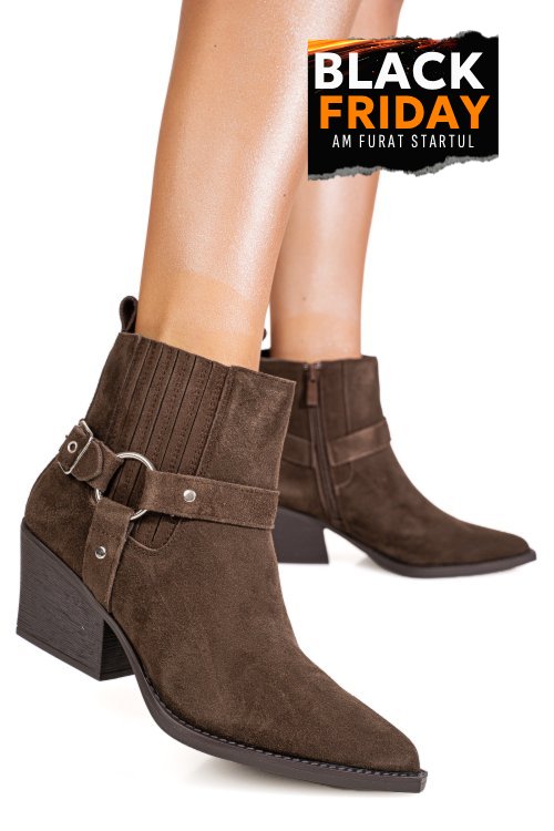 Ghete coffe piele naturala nspc1360
