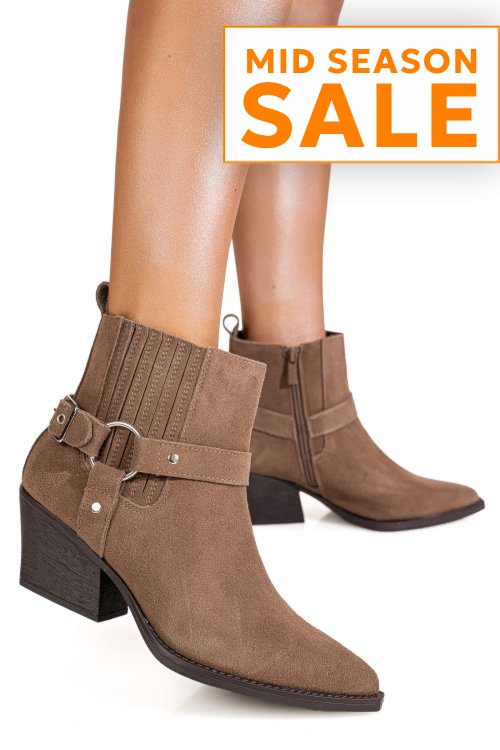 Ghete khaki piele naturala nspc1360