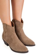 GHETE KHAKI PIELE NATURALA JSPJ87P
