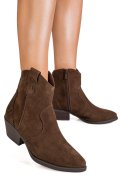 GHETE BROWN PIELE NATURALA JSPJ87P