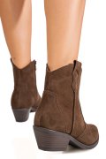 GHETE BROWN PIELE NATURALA JSPJ87P