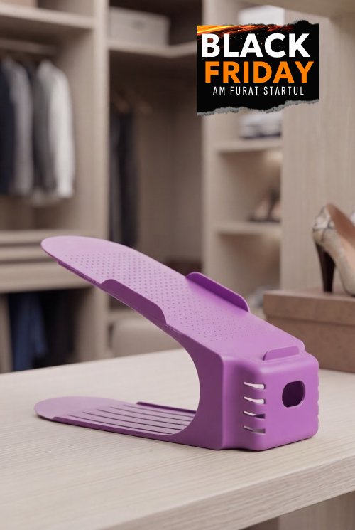 Suport pantofi mov sup-purple