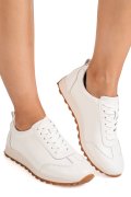 PANTOFI SPORT BEJ PIELE NATURALA F002-642