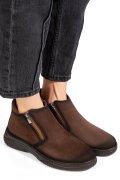 GHETE MARO PIELE NATURALA NABUK 3PC119