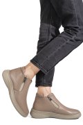 GHETE BEJ PIELE NATURALA 3PC119