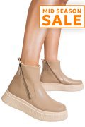 GHETE KHAKI PIELE NATURALA TS777007