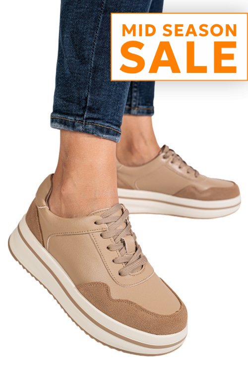 Pantofi sport khaki piele naturala tpc2647
