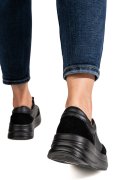 PANTOFI SPORT NEGRI PIELE NATURALA TPC2647