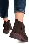 GHETE COFFEE PIELE NATURALA INTOARSA TS772693