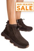 GHETE COFFEE PIELE NATURALA INTOARSA JS77Y7911