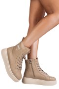 GHETE KHAKI PIELE NATURALA F001886