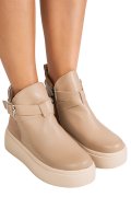 GHETE KHAKI PIELE NATURALA TS777000