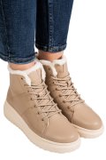GHETE KHAKI PIELE NATURALA F002409