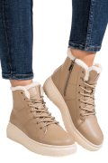 GHETE KHAKI PIELE NATURALA F002409