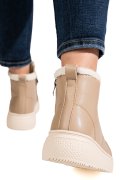 GHETE KHAKI PIELE NATURALA F002409