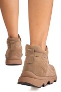 GHETE KHAKI PIELE NATURALA INTOARSA JS77Y7911