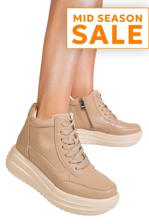 Ghete khaki piele naturala ts772626