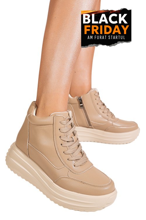 Ghete khaki piele naturala ts772626