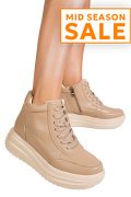 GHETE KHAKI PIELE NATURALA TS772626