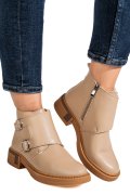 GHETE KHAKI PIELE NATURALA TS772630