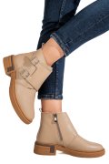 GHETE KHAKI PIELE NATURALA TS772630