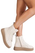 GHETE BEJ PIELE NATURALA F001886