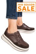 PANTOFI SPORT COFFEE PIELE NATURALA TPC2647