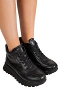 GHETE NEGRE PIELE NATURALA FPC002660
