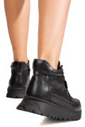 GHETE NEGRE PIELE NATURALA FPC002660