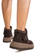 GHETE COFFEE PIELE NATURALA INTOARSA JS77Y7956