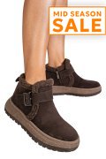 GHETE COFFEE PIELE NATURALA INTOARSA JS77Y7956