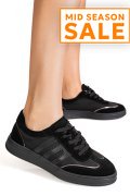 PANTOFI SPORT NEGRI PIELE NATURALA INTOARSA FPC002559