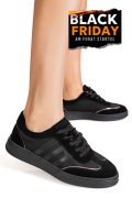 PANTOFI SPORT NEGRI PIELE NATURALA INTOARSA FPC002559